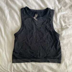 Garage Black Tank Top